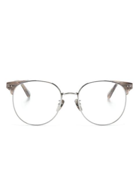 Spence round-frame glasses by LINDA FARROW