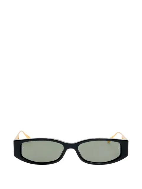 Susie geometric-frame sunglasses by LINDA FARROW