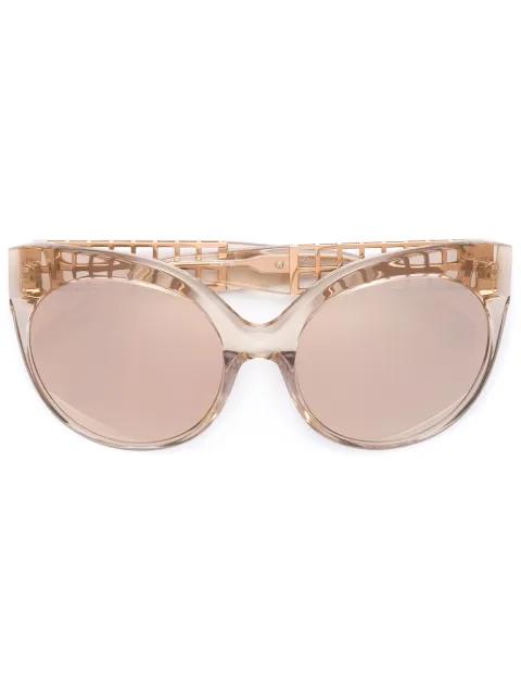 cat-eye sunglasses by LINDA FARROW