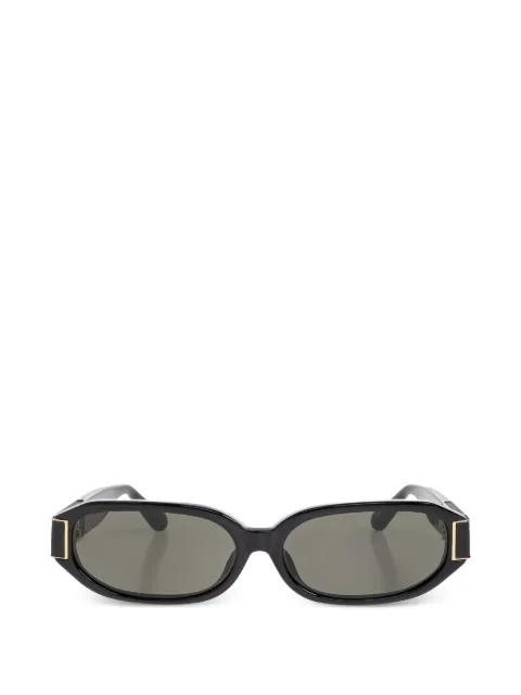 oval-frame sunglasses by LINDA FARROW