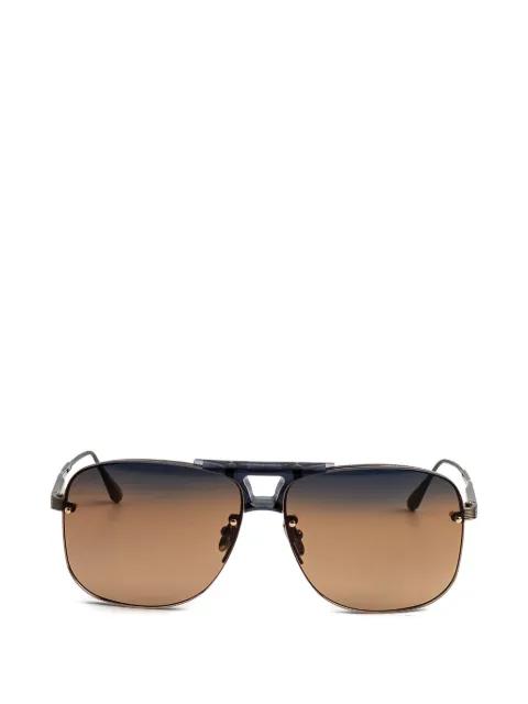 pilot-frame sunglasses by LINDA FARROW