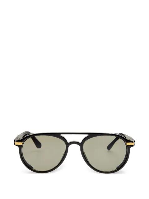 pilot-frame sunglasses by LINDA FARROW