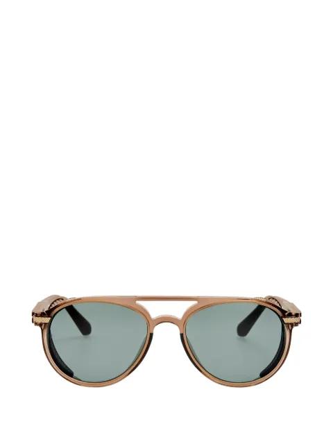 pilot-frame sunglasses by LINDA FARROW