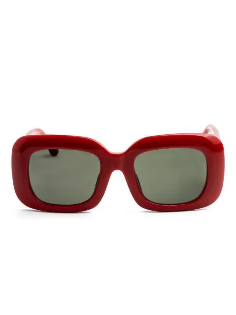 rectangle-frame sunglasses by LINDA FARROW