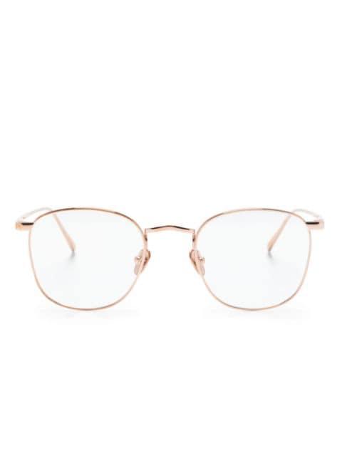 round-frame glasses by LINDA FARROW