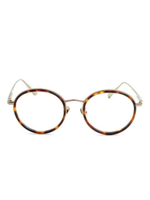round-frame glasses by LINDA FARROW