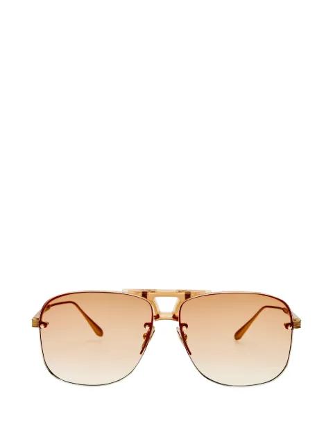 square-frame sunglasses by LINDA FARROW