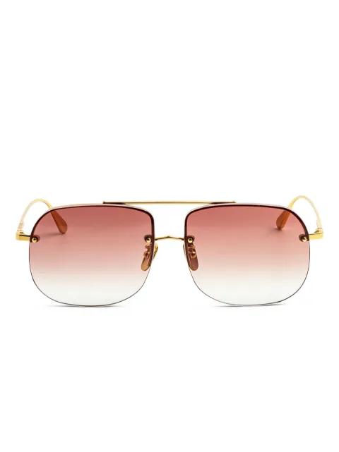 square-frame sunglasses by LINDA FARROW