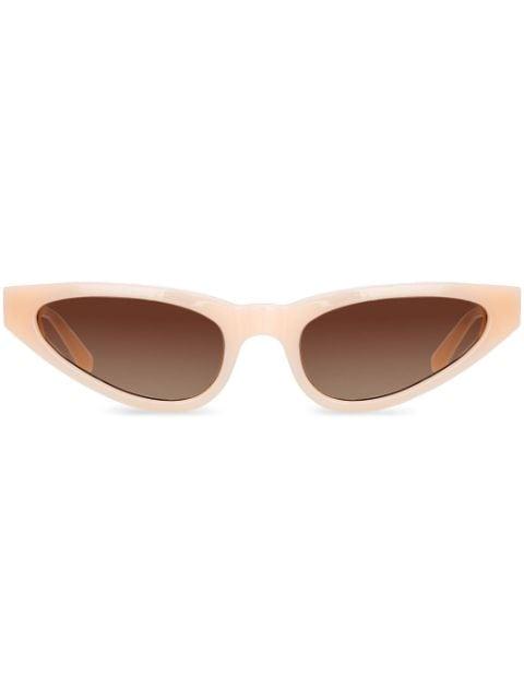 x Magda Butrym oversized-frame sunglasses by LINDA FARROW