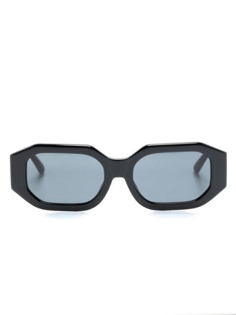 x The Attico Blake rectangle-frame sunglasses by LINDA FARROW