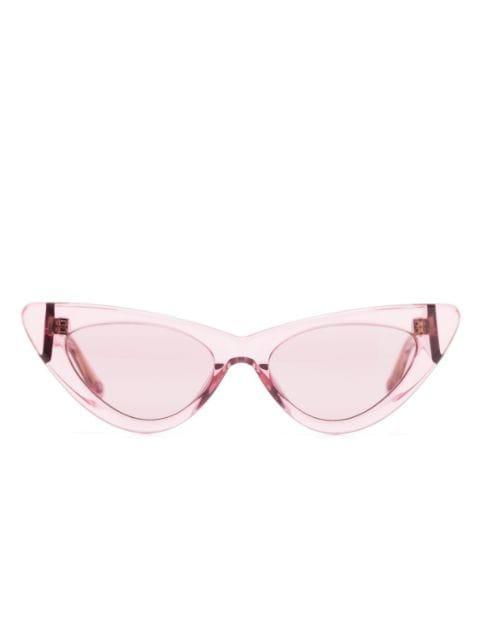 x The Attico Dora cat-eye sunglasses by LINDA FARROW