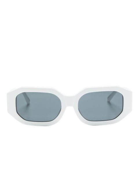 x The Attico Irene hexagonal-frame sunglasses by LINDA FARROW