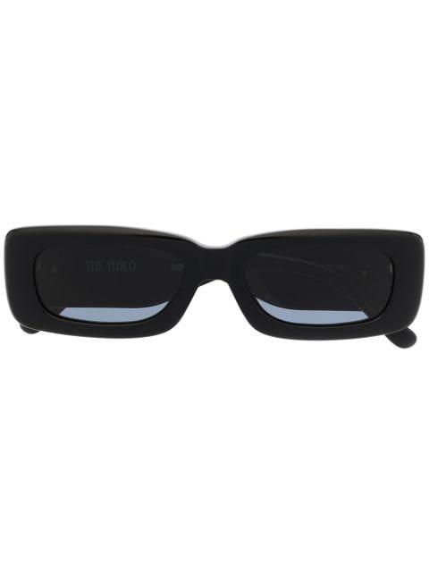 x The Attico rectangular frame sunglasses by LINDA FARROW