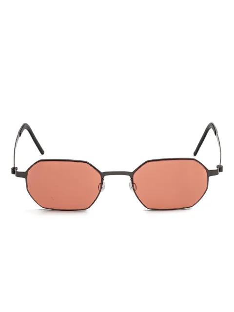 geometric-frame sunglasses by LINDBERG