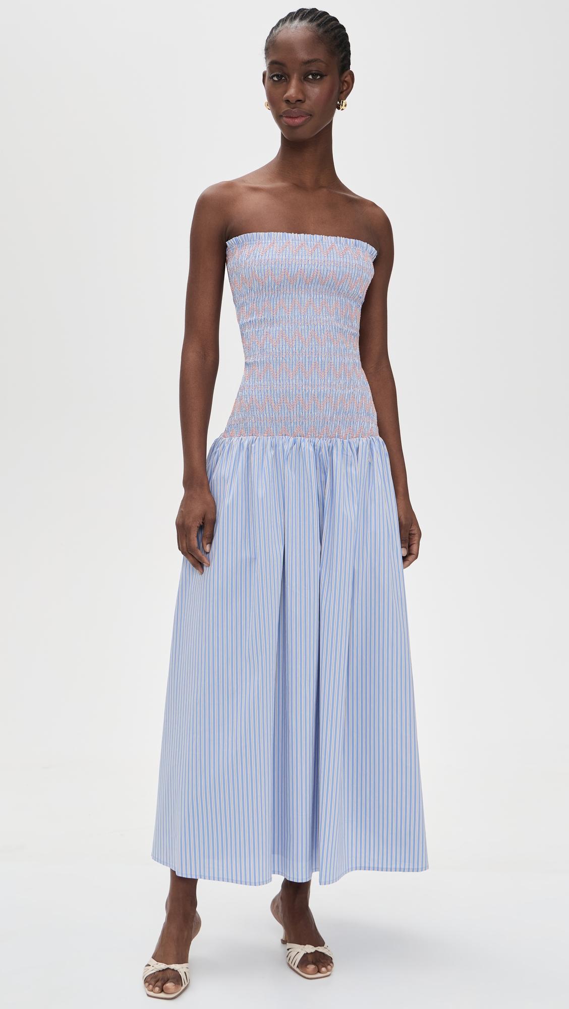 Eleni Smocked Dress by LINE & DOT