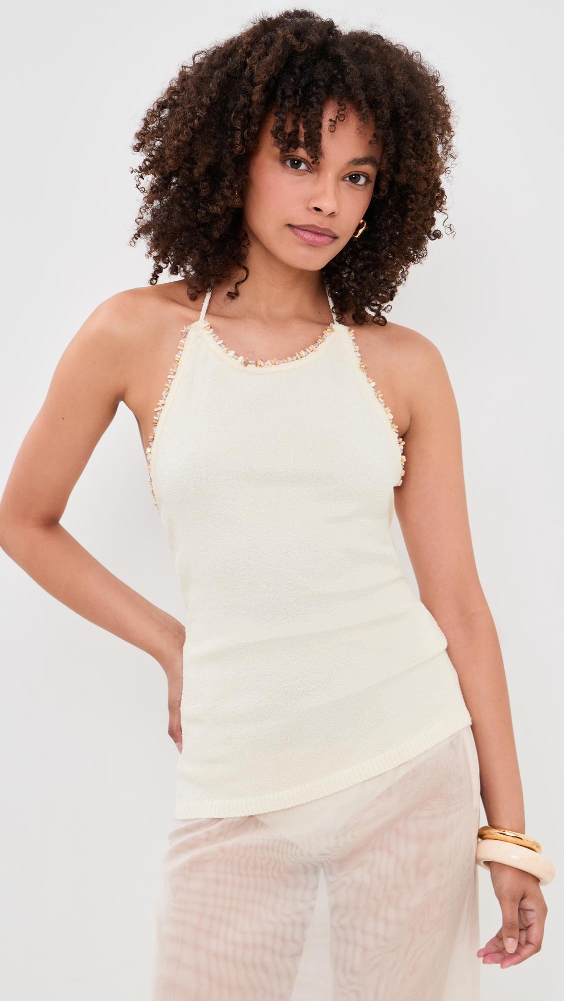 Simone Sweater Tank Top by LINE & DOT