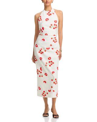 Bellissimo Tomato Midi Dress by LINE&DOT