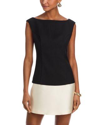 Isabeau Color Blocked Mini Dress by LINE&DOT