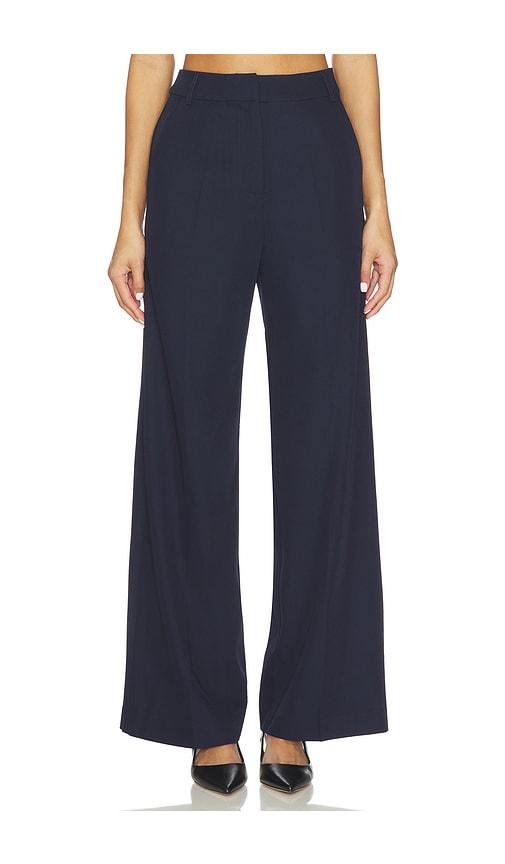 Line & Dot Derrick Pant in Navy by LINE&DOT