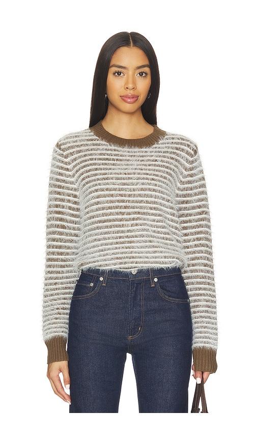 Line & Dot Lyon Sweater in Olive by LINE&DOT