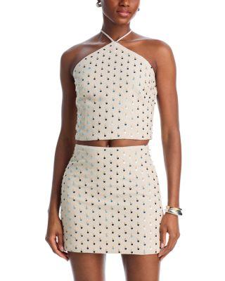 Sunstone Embellished Top by LINE&DOT