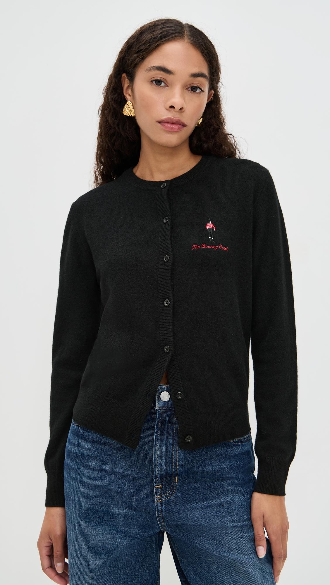 Bowery Boy Cashmere Cardigan by LINGUA FRANCA