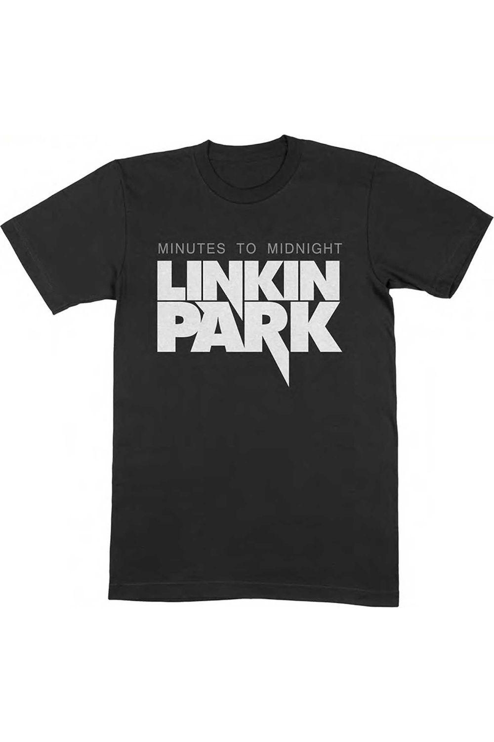 Minutes To Midnight Cotton T-Shirt by LINKIN PARK