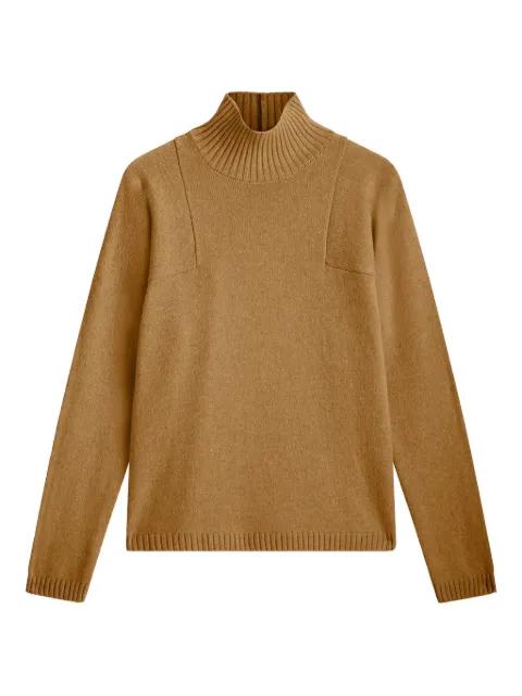 high-neck cashmere sweater by LINNEA LUND