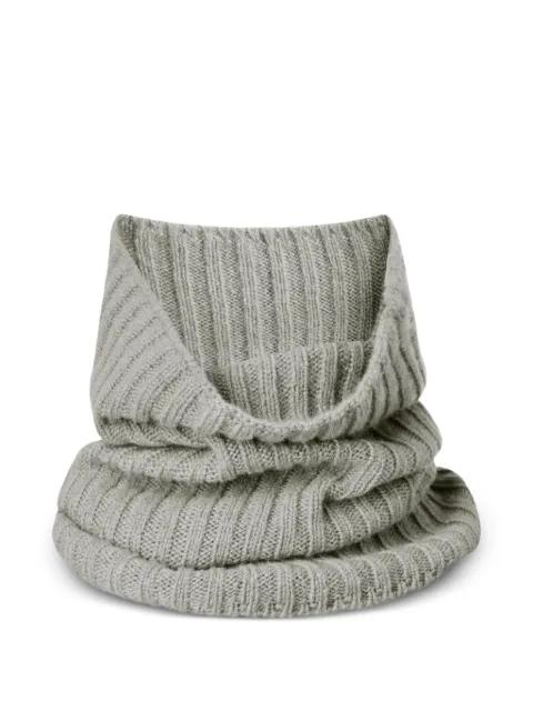 ribbed tubular neck warmer by LINNEA LUND