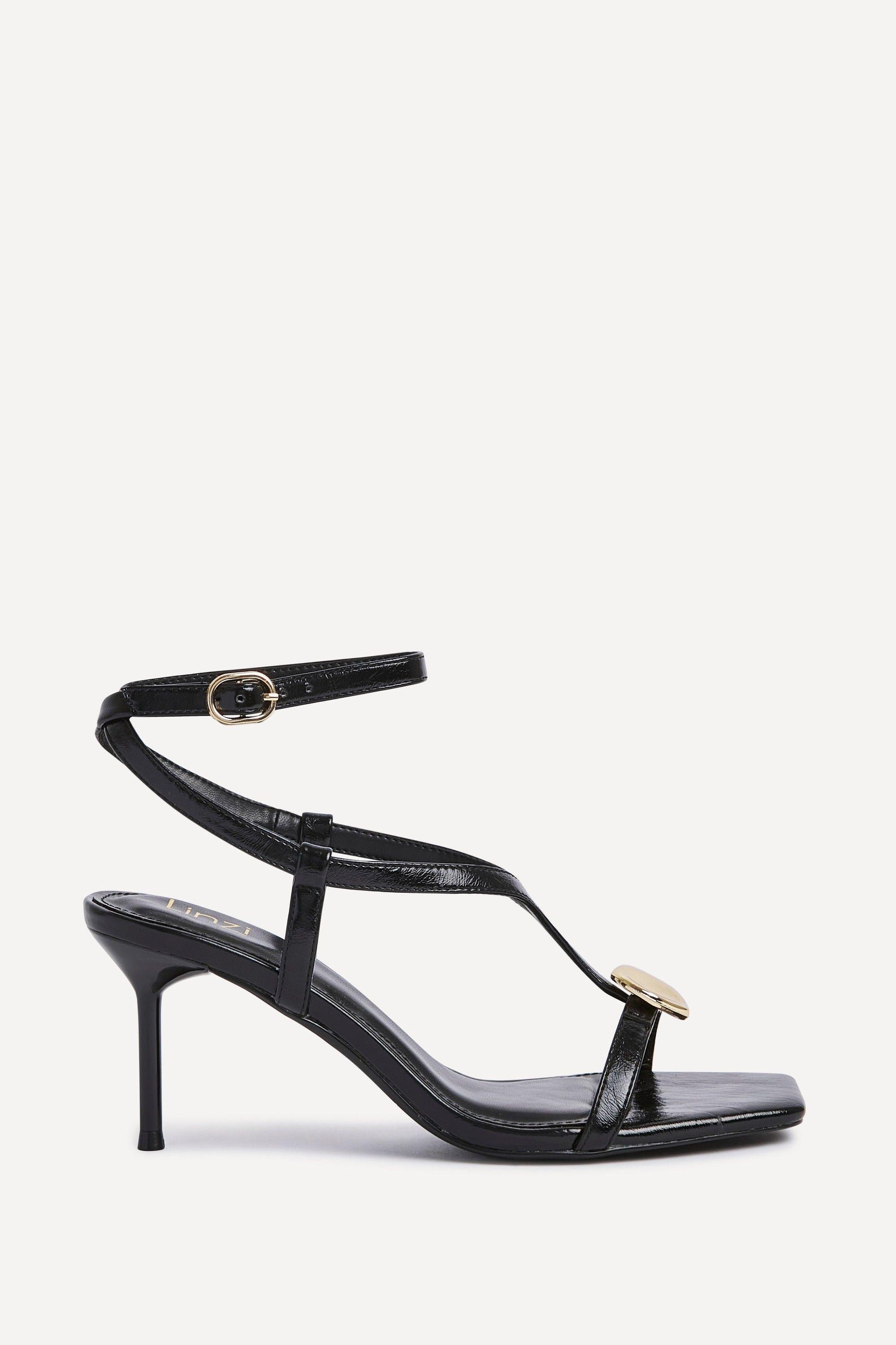 Foolish Black T-Bar Heels by LINZI