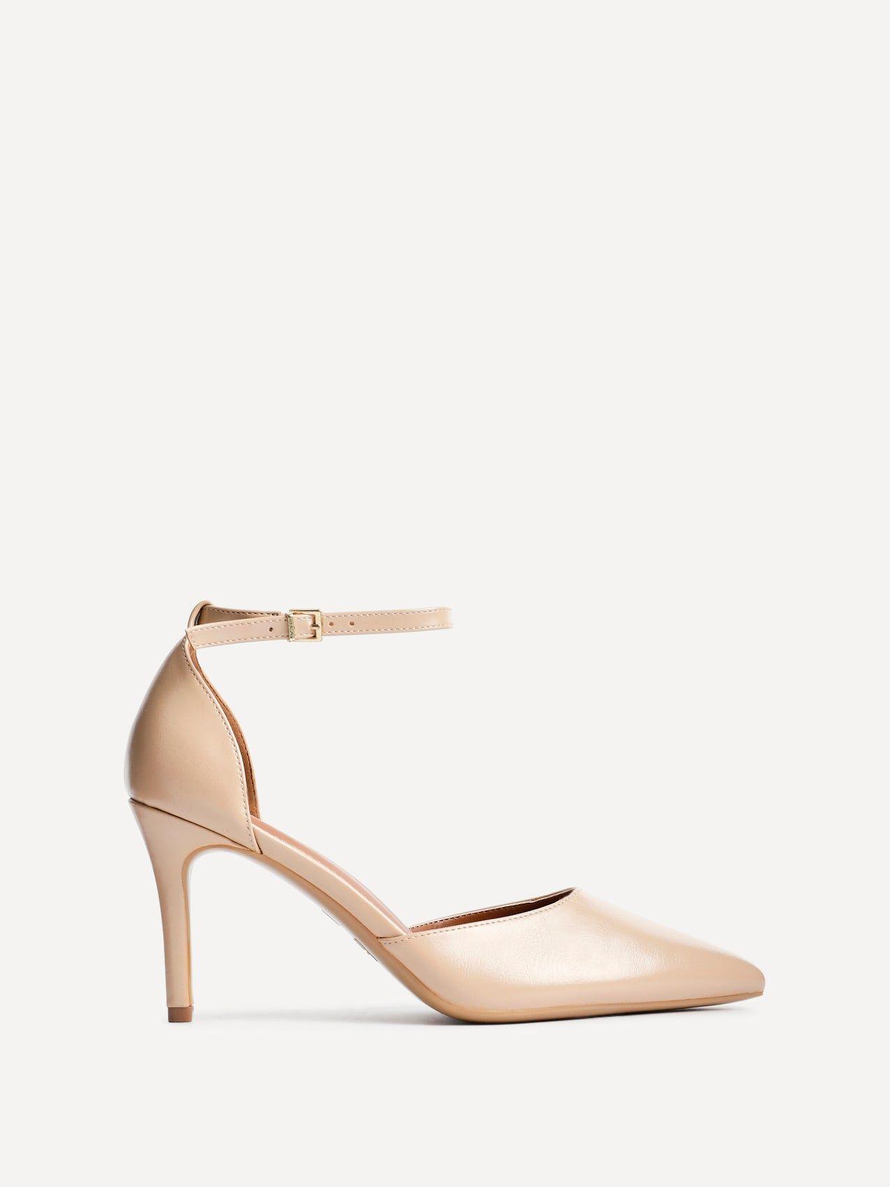 Thea Camel Faux Leather Classic Stiletto Court Heel by LINZI Thea Camel Faux Leather Classic Stiletto Court Heel by LINZI