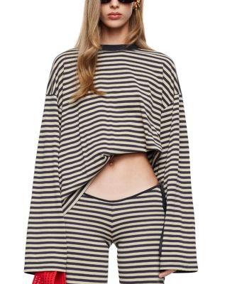 Bloom Long Sleeve Stripe Top by LIONESS
