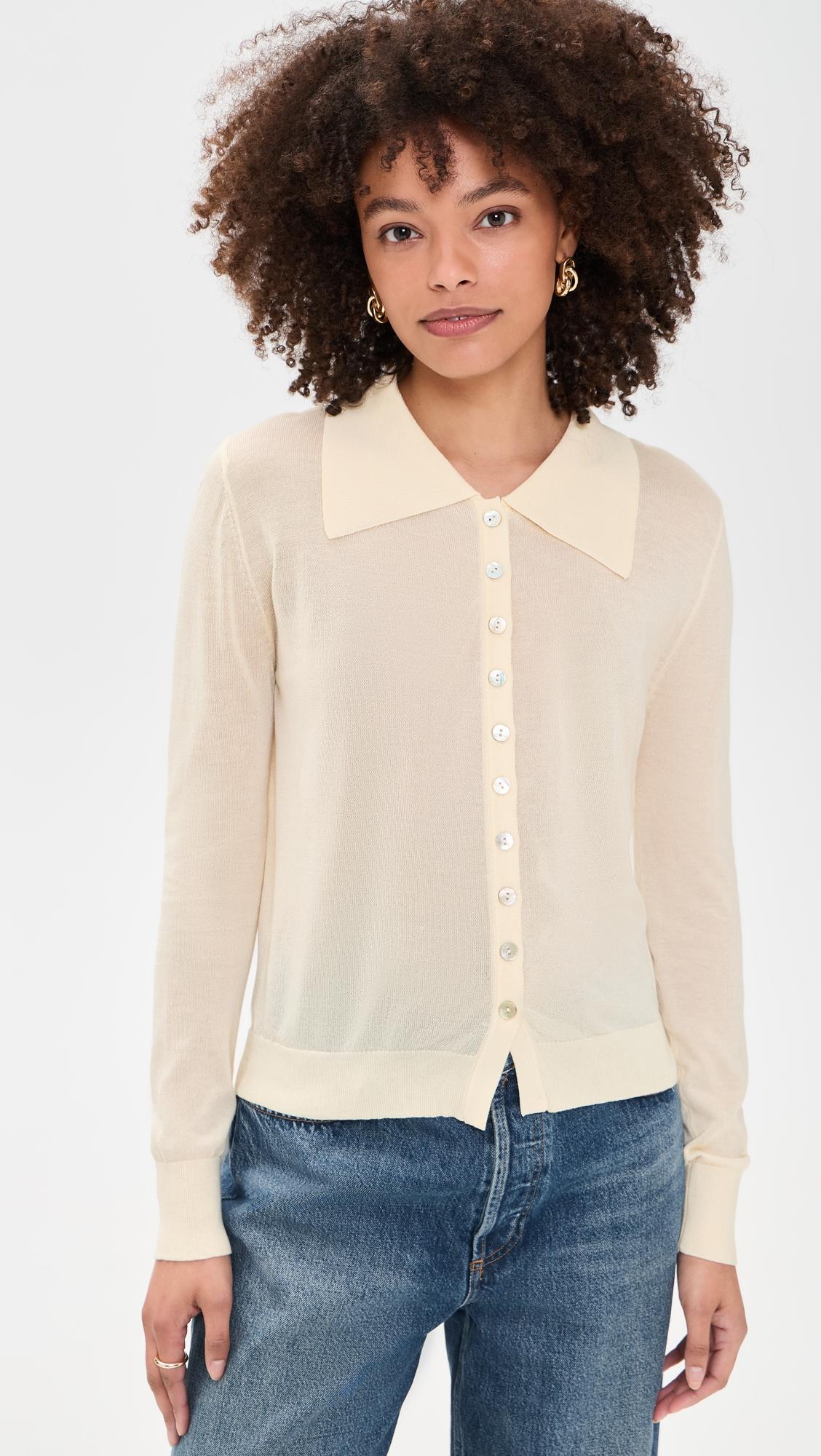 Chalet Long Sleeve Cardigan by LIONESS