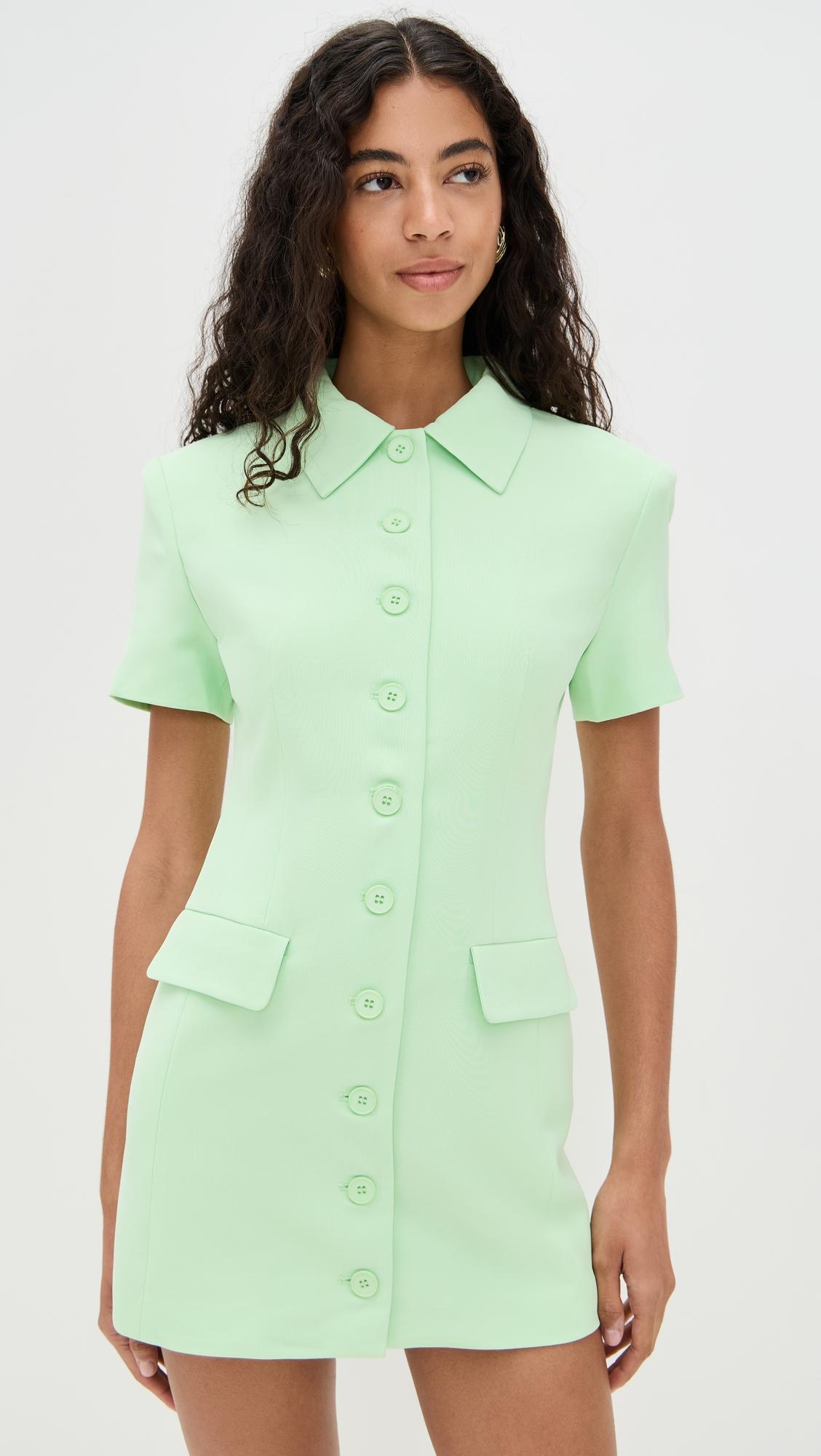 Cheri Short Sleeve Mini Dress by LIONESS