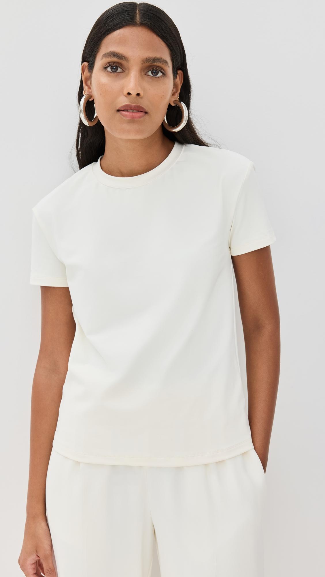 Essential Crew Neck Loose Tee by LIONESS