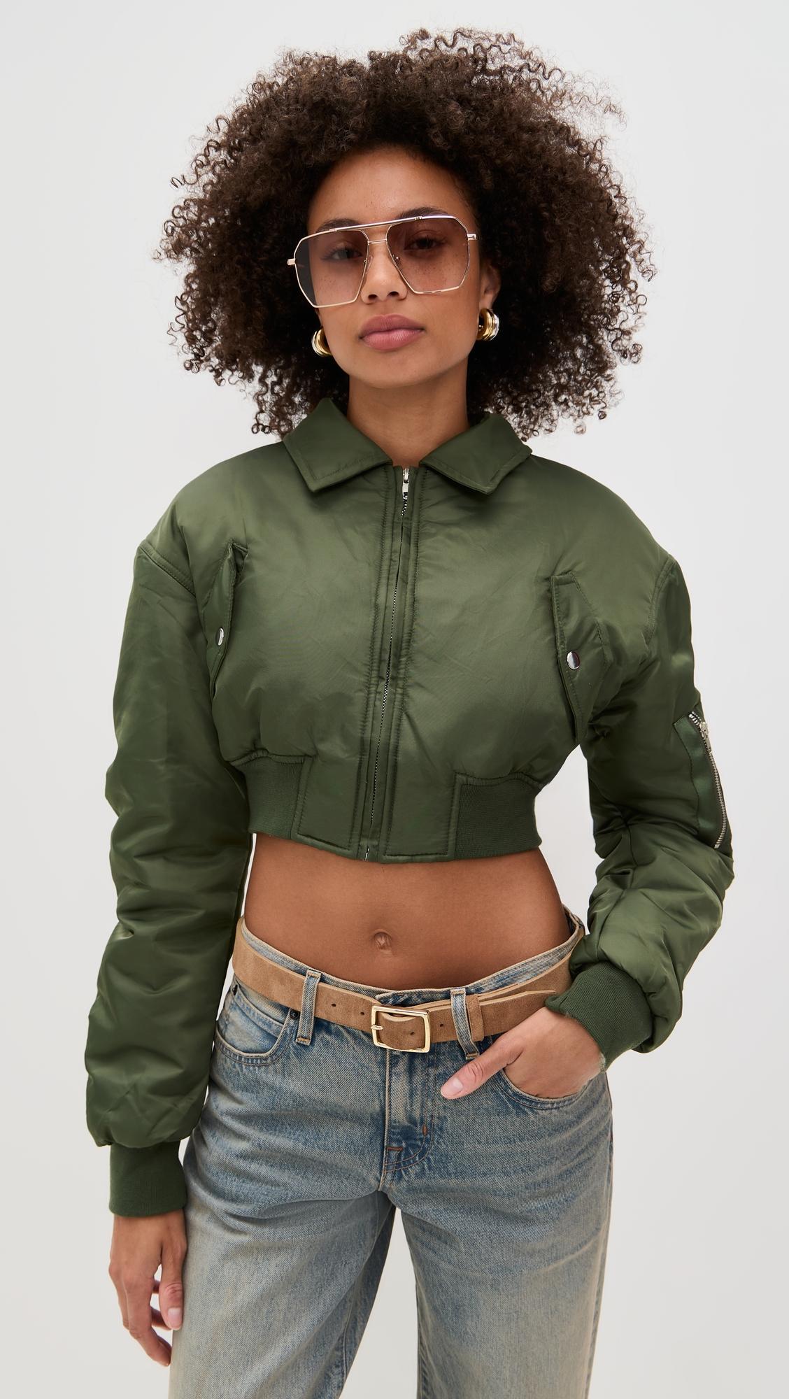 Essential Cropped Bomber by LIONESS Essential Cropped Bomber by LIONESS