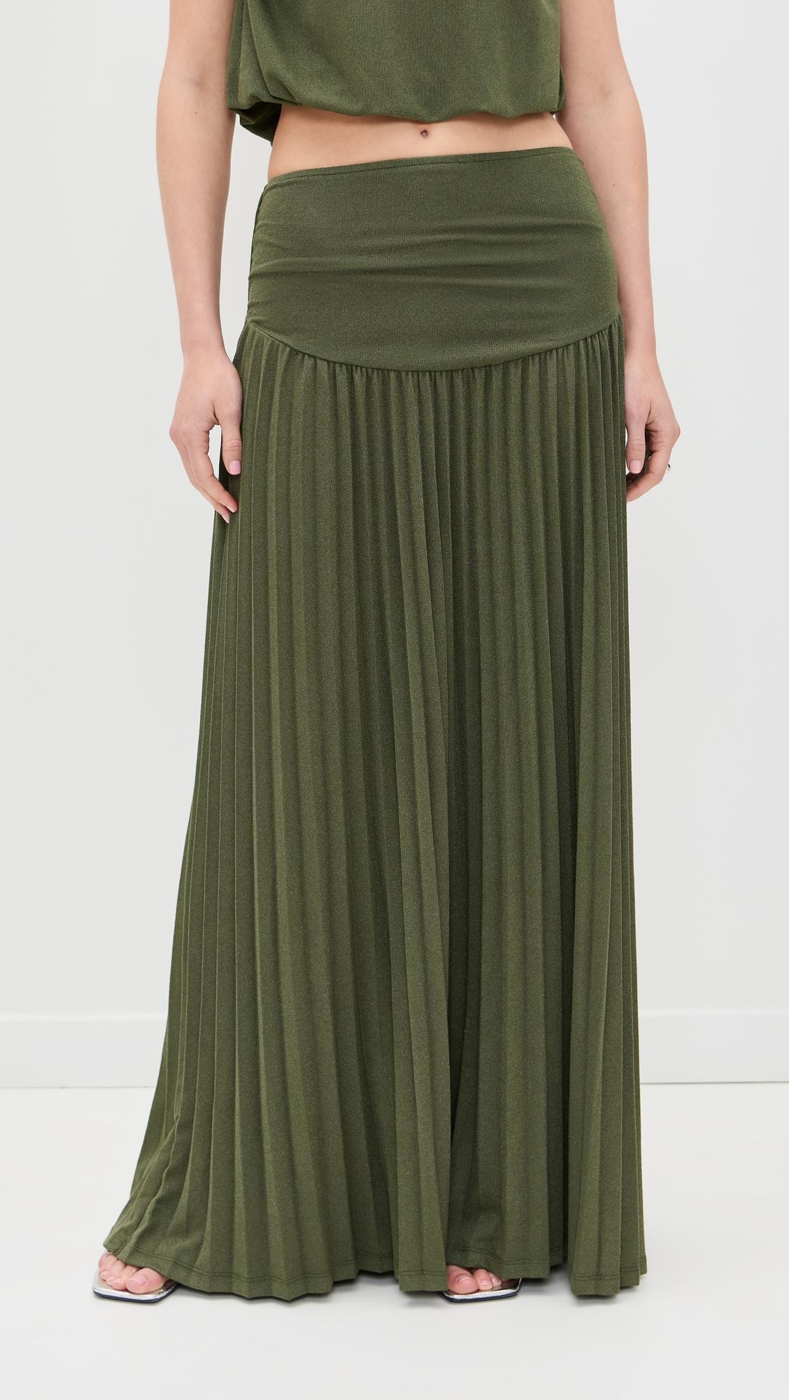 Field of Dreams Maxi Skirt by LIONESS