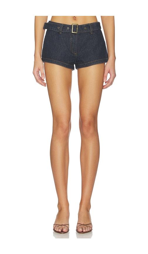 LIONESS Afterglow Mini Short in Blue by LIONESS