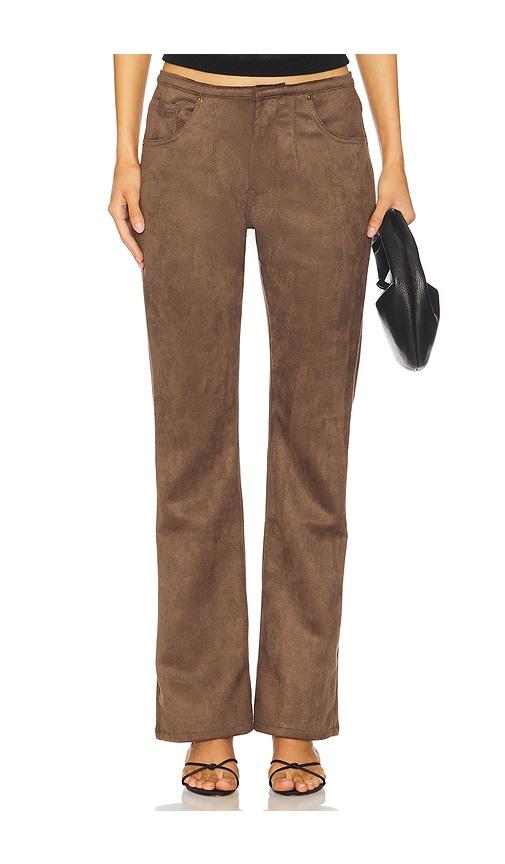 LIONESS Charismatic Pant in Brown by LIONESS