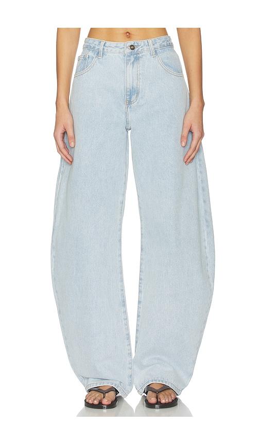 LIONESS Horseshoe Jean in Blue by LIONESS