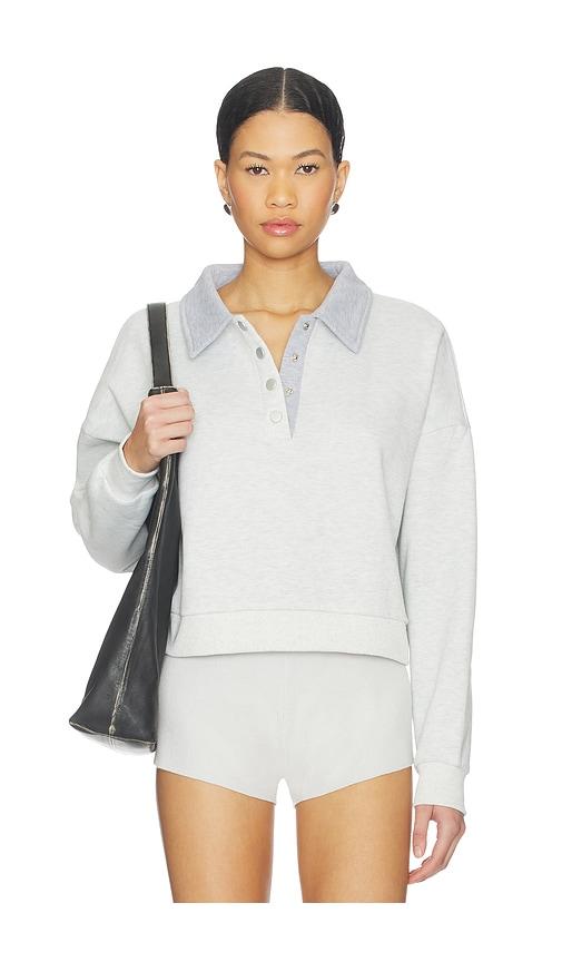 LIONESS Housewife Jersey in Light Grey by LIONESS