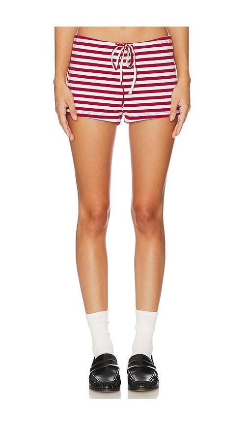 LIONESS Kourt Bloomers in Wine by LIONESS