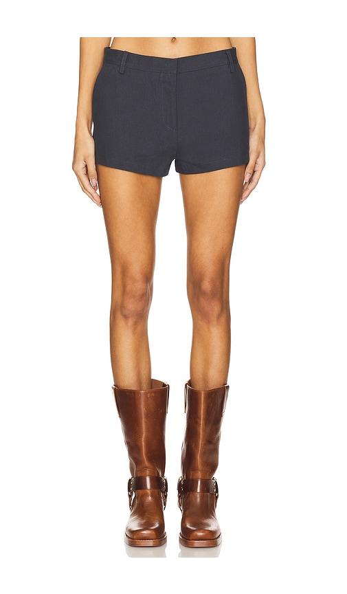 LIONESS Leo Short in Navy by LIONESS