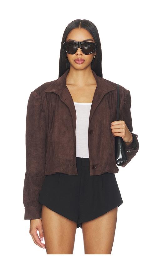LIONESS Luminous Jacket in Brown by LIONESS