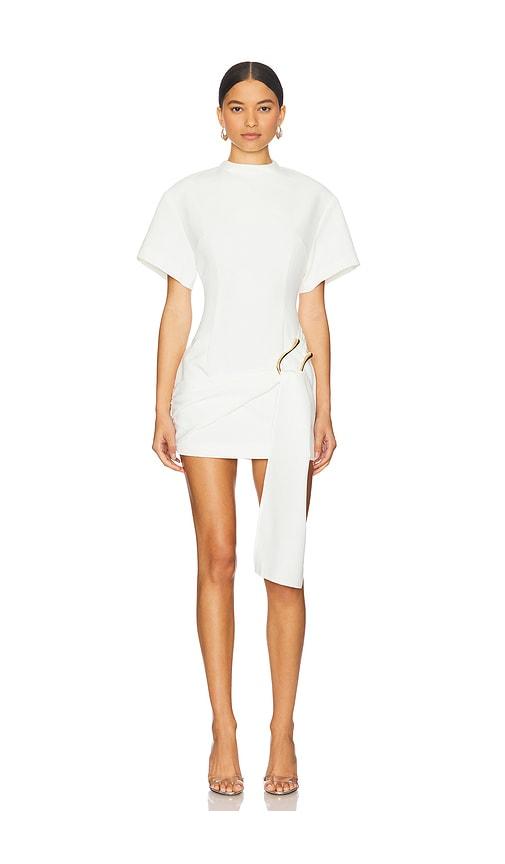 LIONESS Martini Mini Dress in White by LIONESS