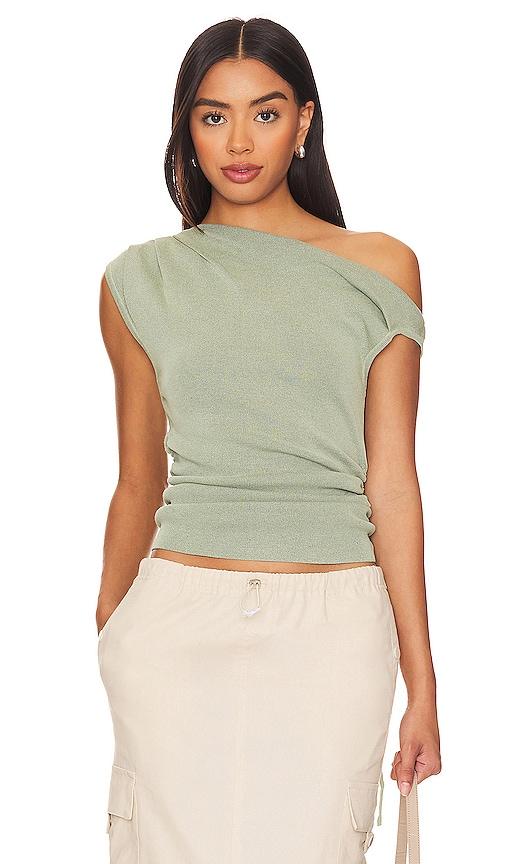 LIONESS Original Sin Top in Sage by LIONESS