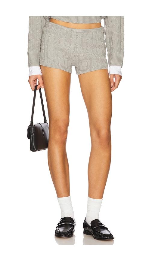 LIONESS Reborn Mini Short in Grey by LIONESS