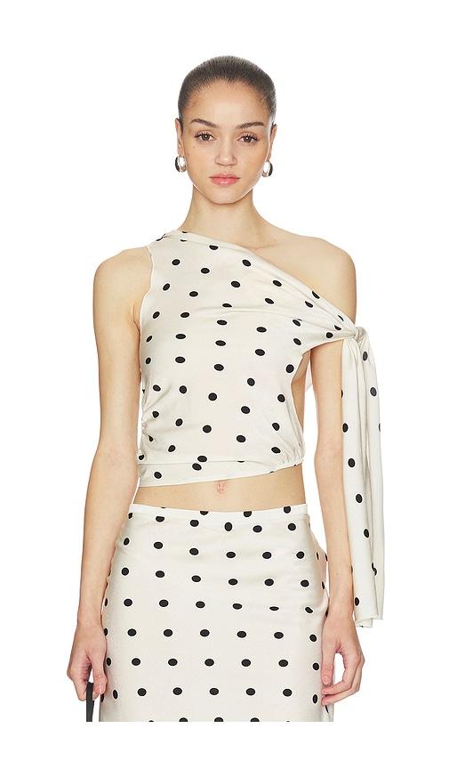 LIONESS Revival Cami Top in Cream by LIONESS
