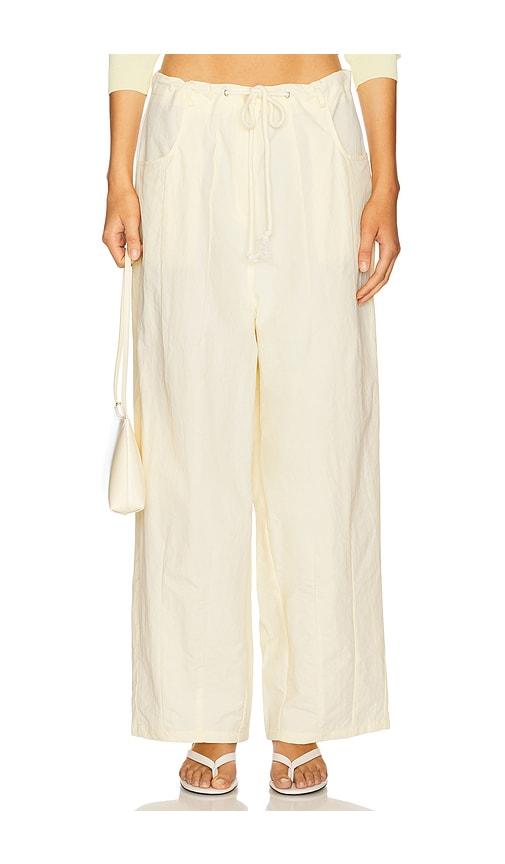LIONESS Riptide Pant in Lemon by LIONESS