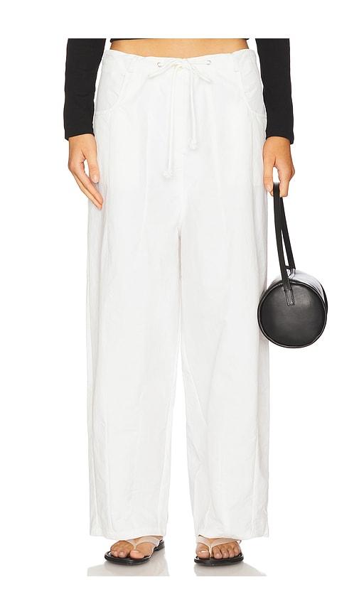 LIONESS Riptide Pant in White by LIONESS